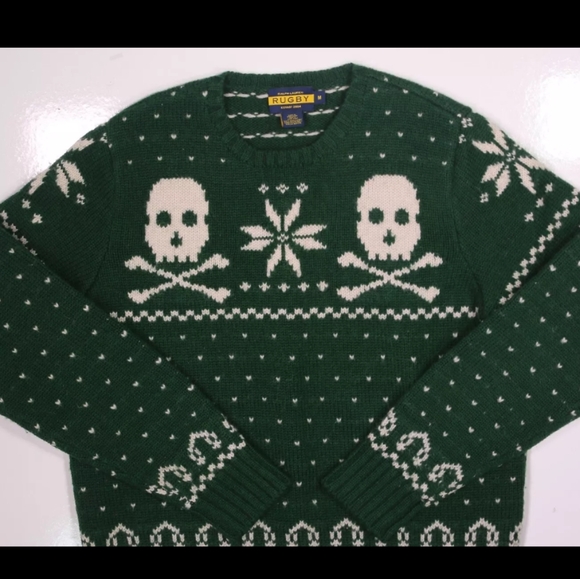 🔥Vtg Rugby Ralph Lauren Rugby sweater. - Picture 2 of 4